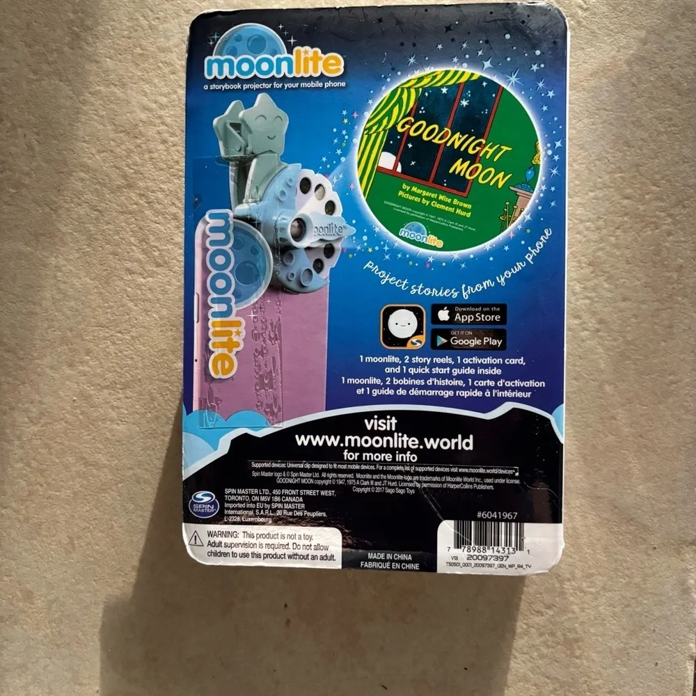 Moonlite Storytime Projector Starter Pack Goodnight Moon, Chicka chicka boom
